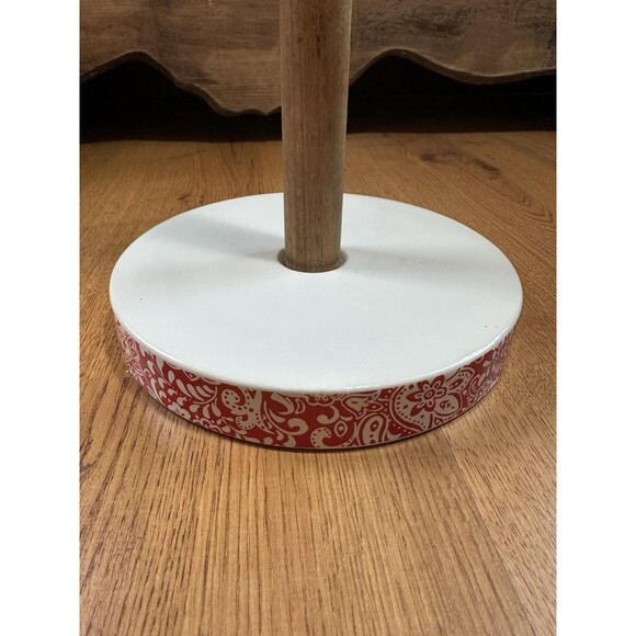 The Pioneer Woman Flea Market Red Hen Paper Towel Holder - Picture 2 of 9